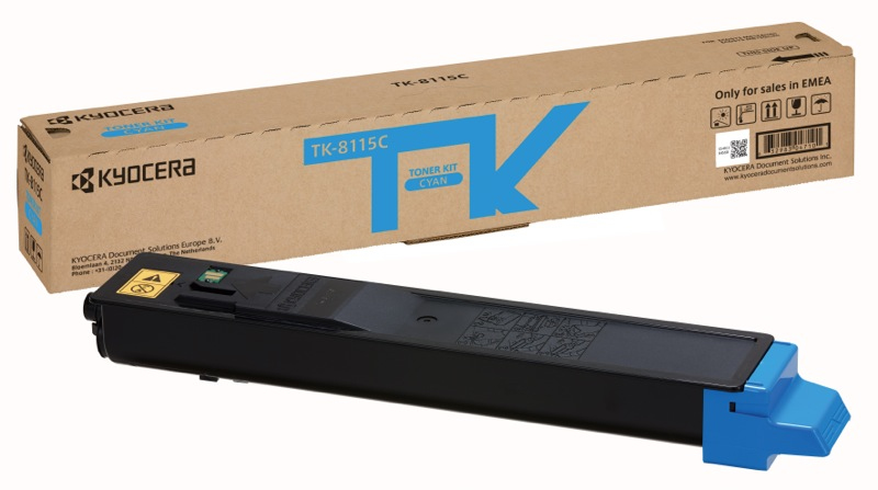 Original Kyocera TK8115C Toner Cyan