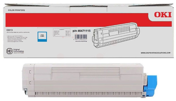 Original OKI 46471115 Toner Cyan