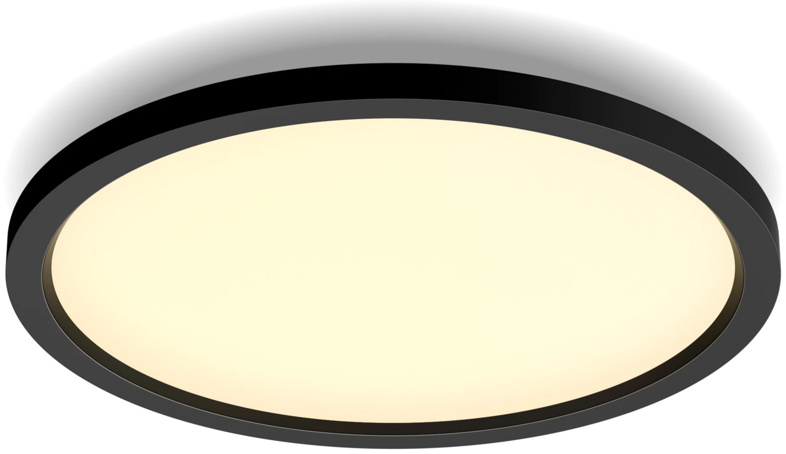 Philips Hue Aurelle rund Deckenleuchte | Schwarz