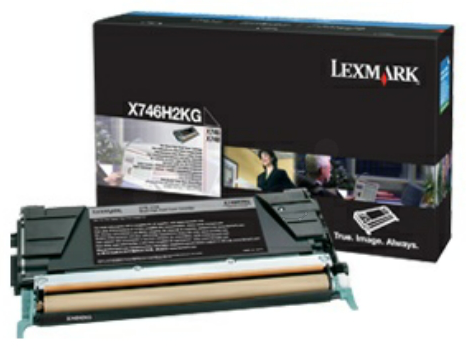 Original Lexmark X746H3KG Toner Schwarz