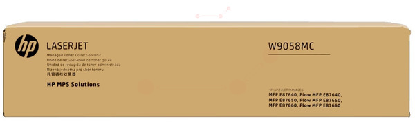 Original HP W9058MC Resttonerbehälter ( B-Verpackung )