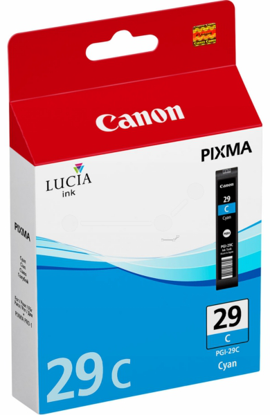 Original Canon 4873B001 | PGI29 C Tinte Cyan