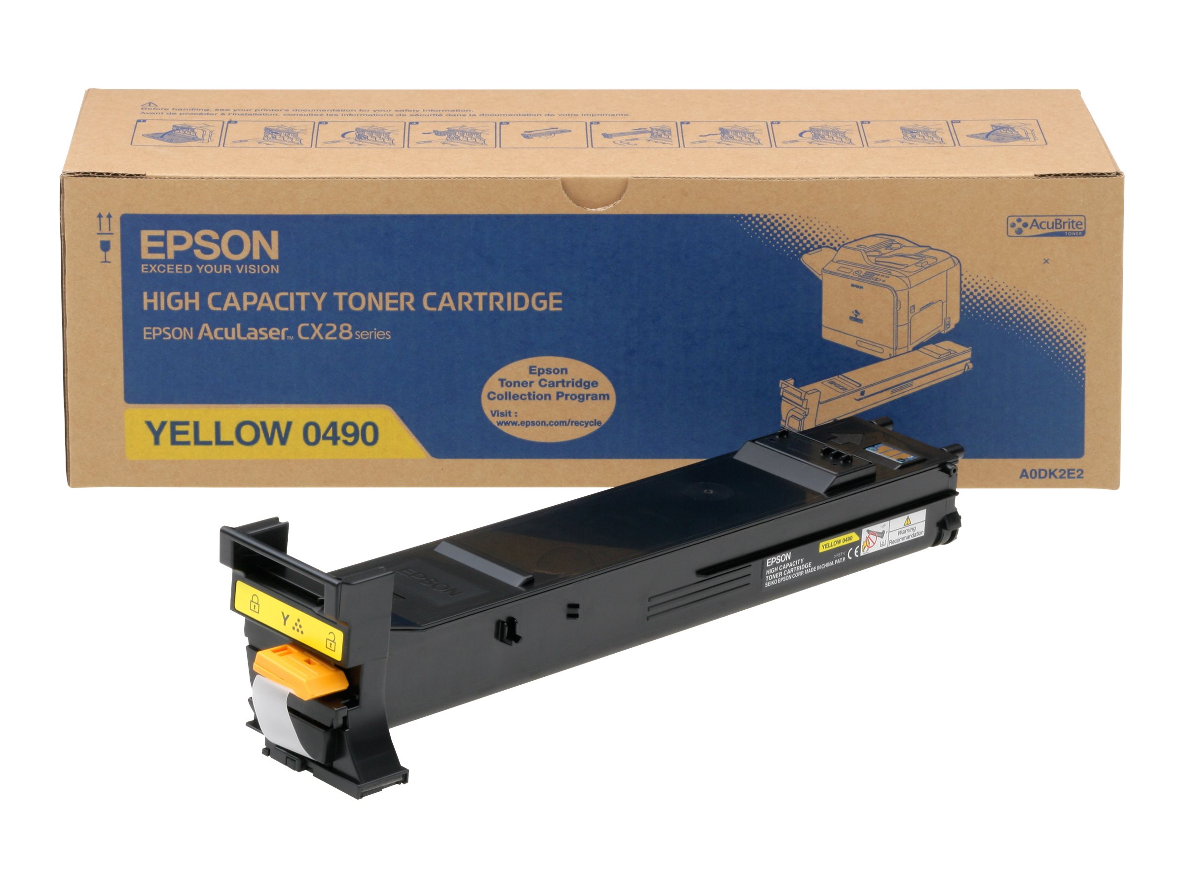 Original Epson 0490 | C13S050490 Toner Gelb