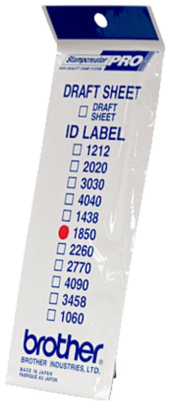 Brother Stempeletikett ID1850 (12 St.) | 18x50 mm
