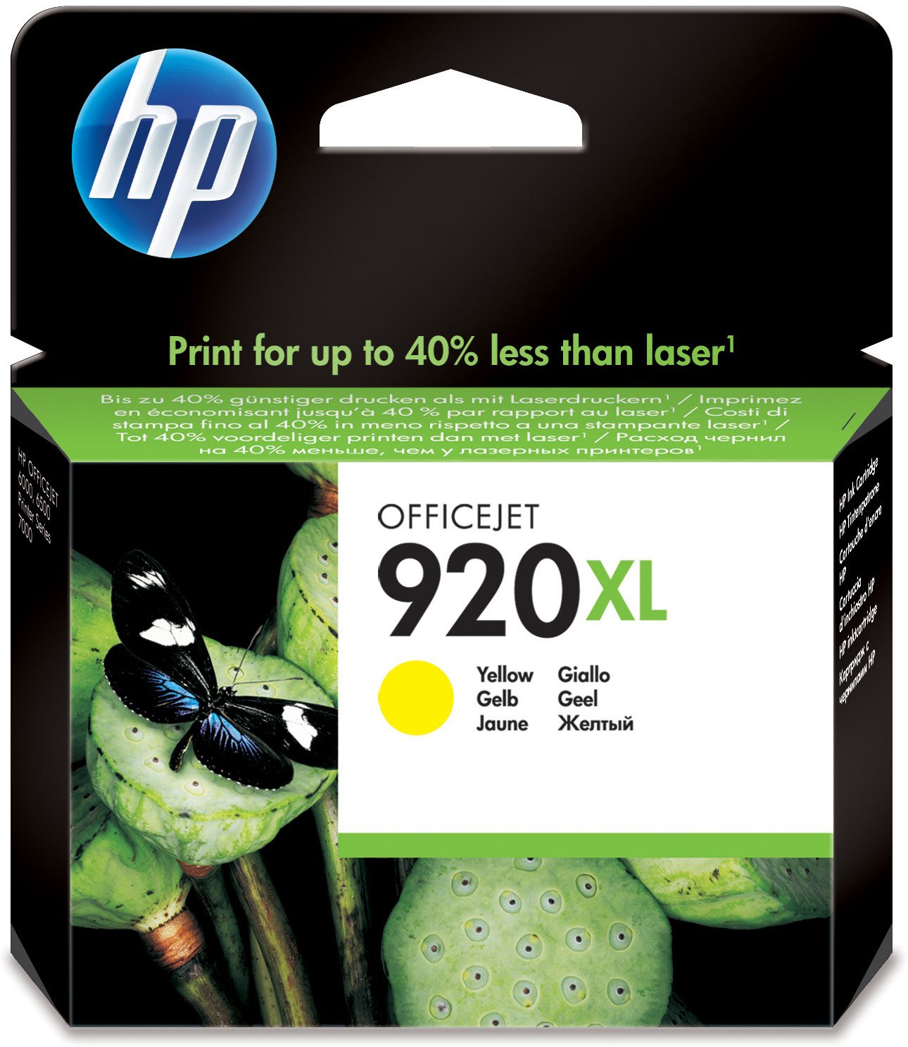 Original HP 920XL | CD974AE Tinte Gelb XL