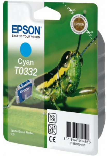 Original Epson T0332 | C13T03324010 Tinte Cyan