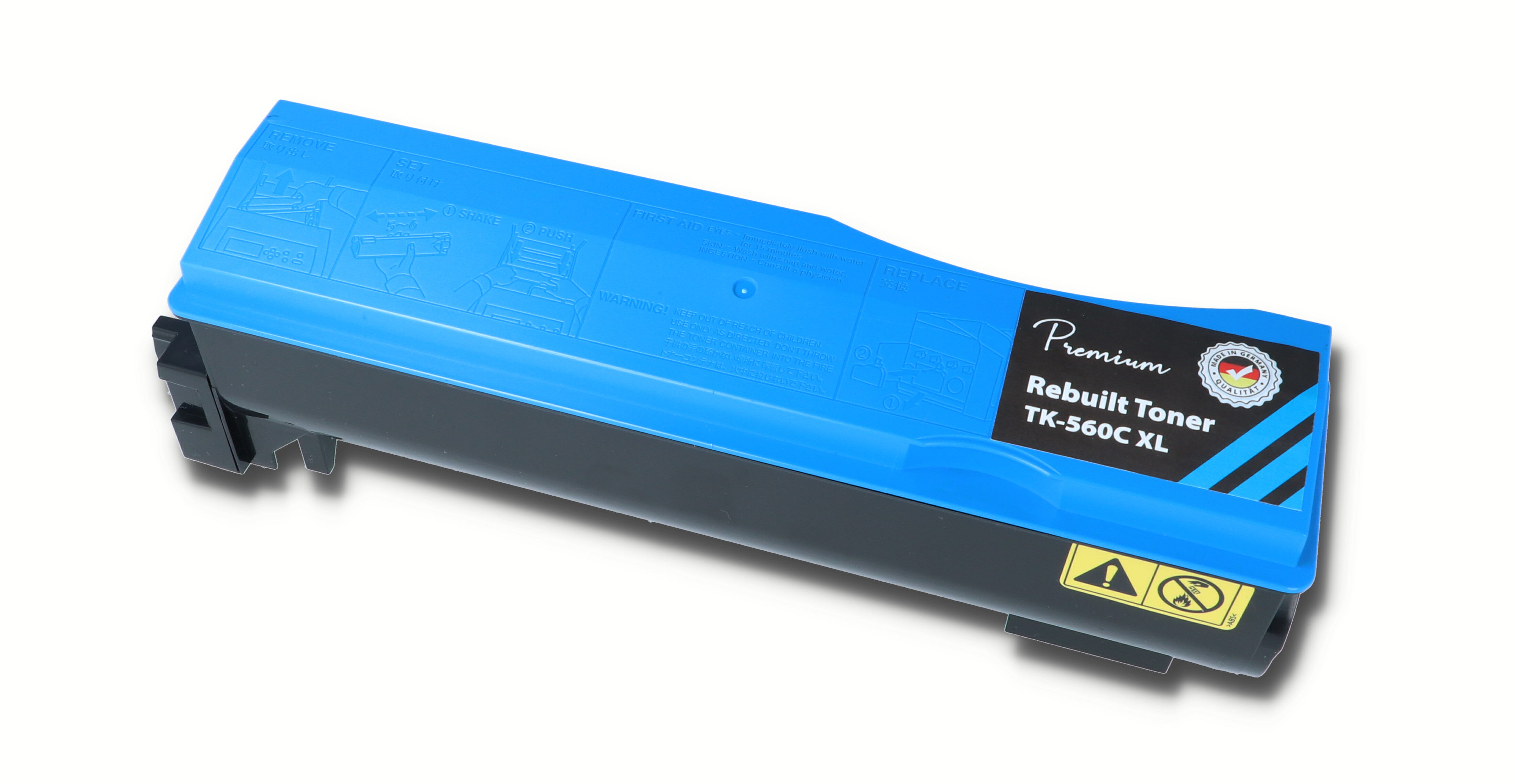 Tonoo® Toner ersetzt Kyocera TK560C Cyan XL