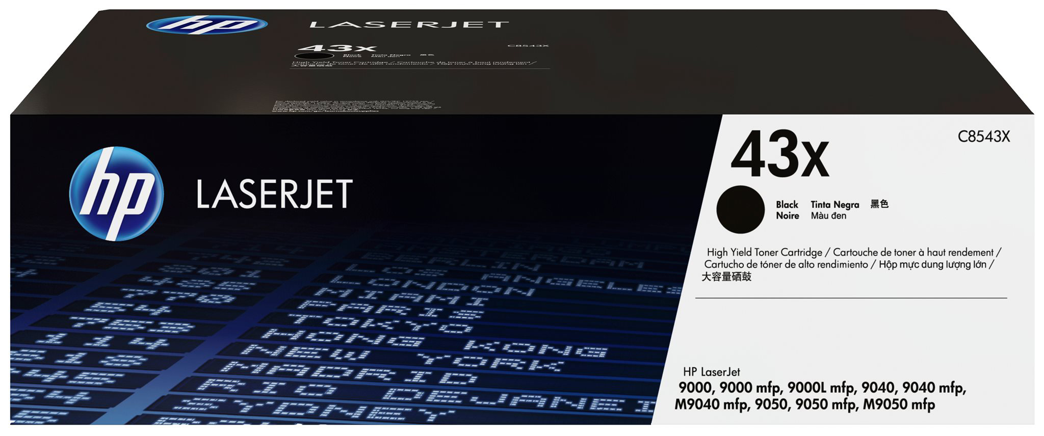 Original HP C8543X | 43X Toner Schwarz XL ( A-Ware )