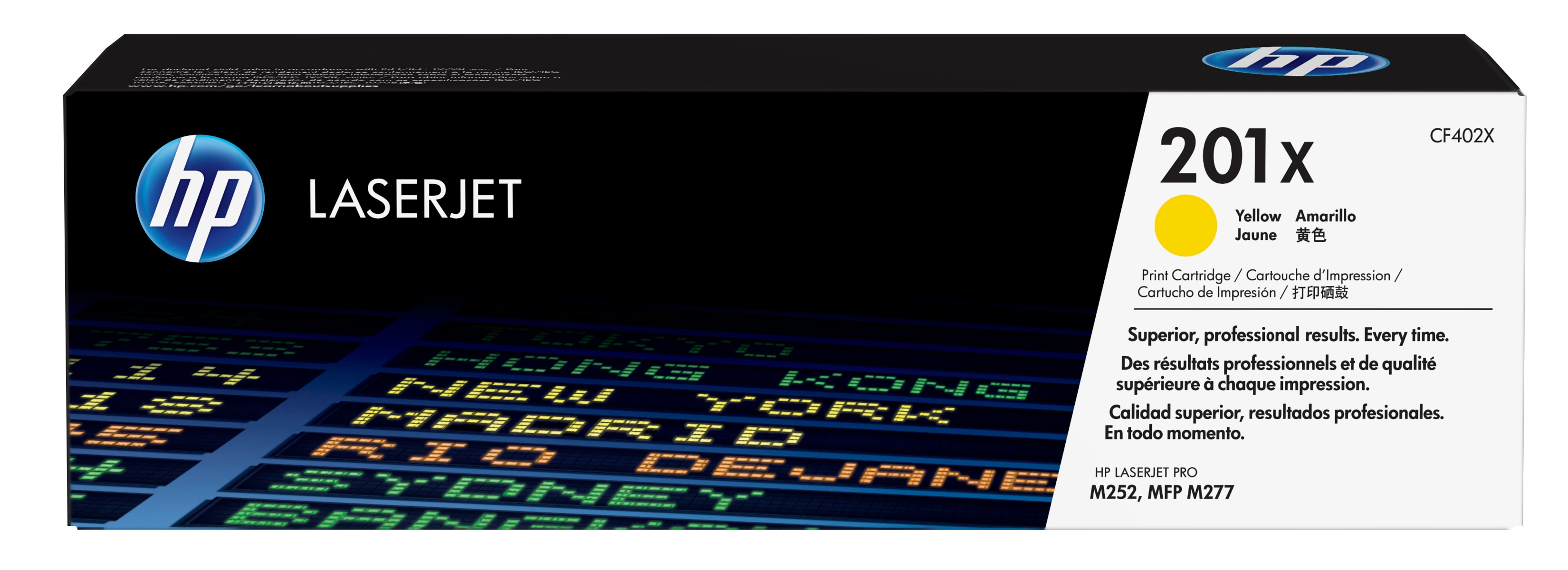 Original HP CF402X | 201X Toner Gelb XL