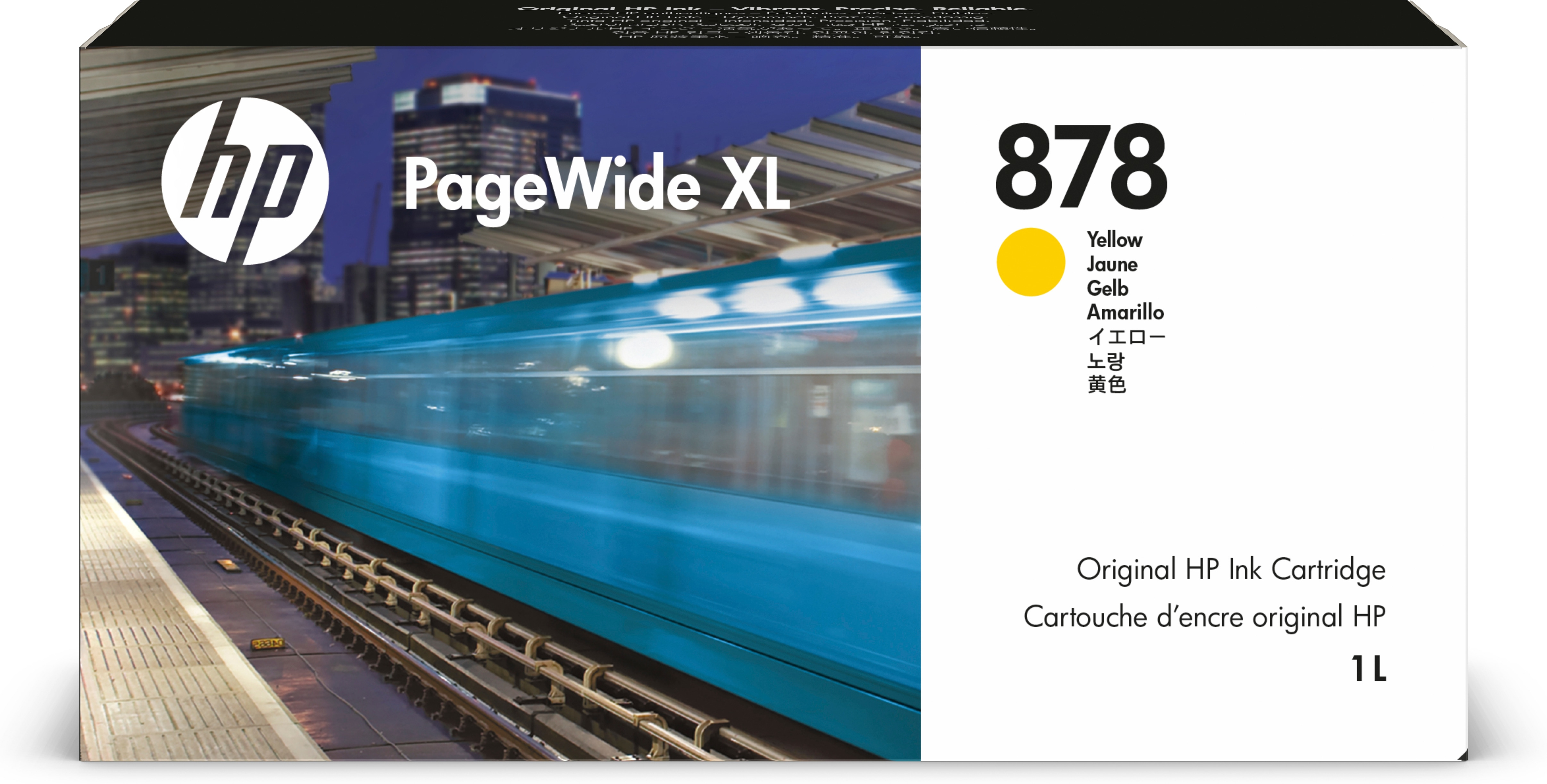 Original HP 878 | 312Z4A Tinte Gelb 1L ( 2021 - 2023 )