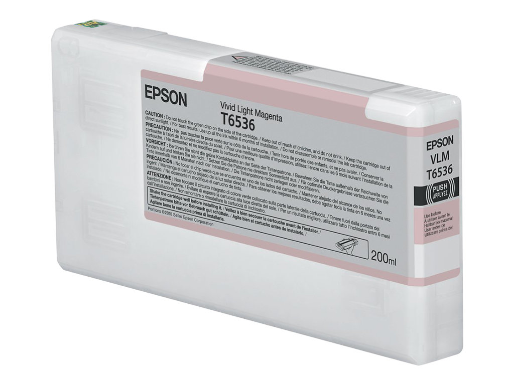 Original Epson T6536 | C13T653600 Tintenpatrone vivid light magenta