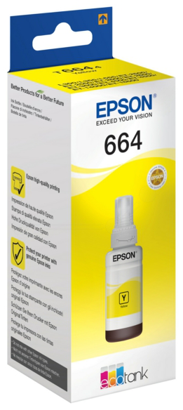 Original EPSON T6644 gelb Tintenflasche
