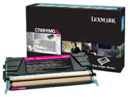 Original Lexmark C748H3MG Toner Magenta XL