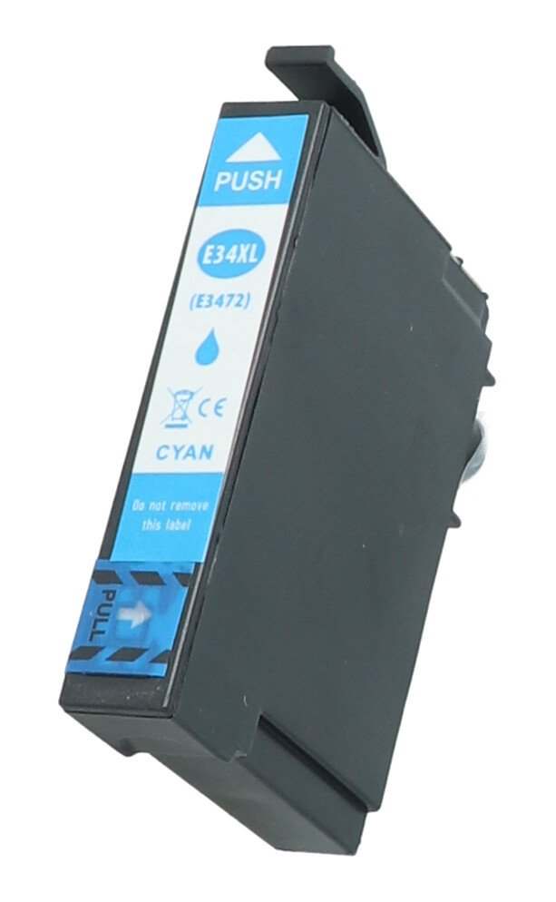 Tonoo® Tinte ersetzt Epson 34XL | C13T34724010 Cyan XL