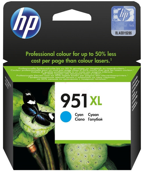 Original HP 951XL | CN046AE Tinte Cyan XL