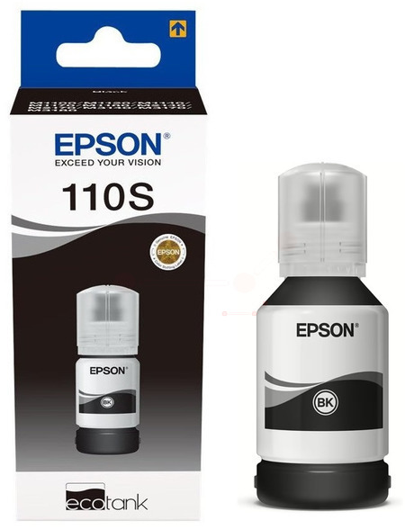 Original Epson 110S | C13T01L14A Tintenflasche Schwarz