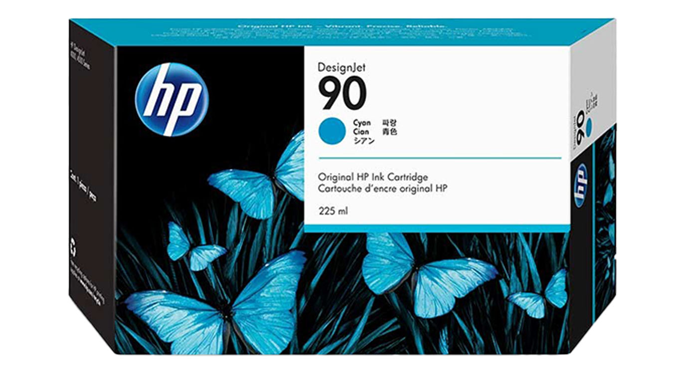Original HP 90 | C5060A Tinte Cyan ( 2021 )
