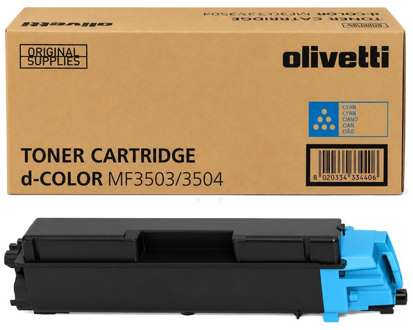 Original Olivetti B1184 Toner Cyan