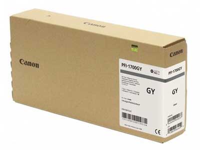 Original Canon PFI1700GY | 0781C001 Tinte Grau XXL