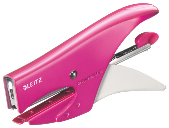 Leitz Heftgerät 5531 | Pink-metallic