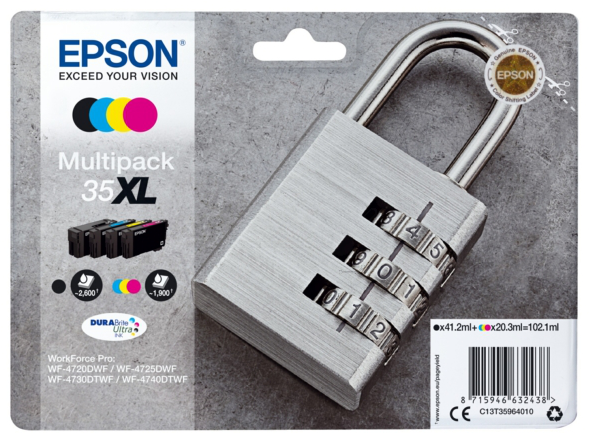 Original Epson 35XL | C13T35964010 Tinte Spar Set XL