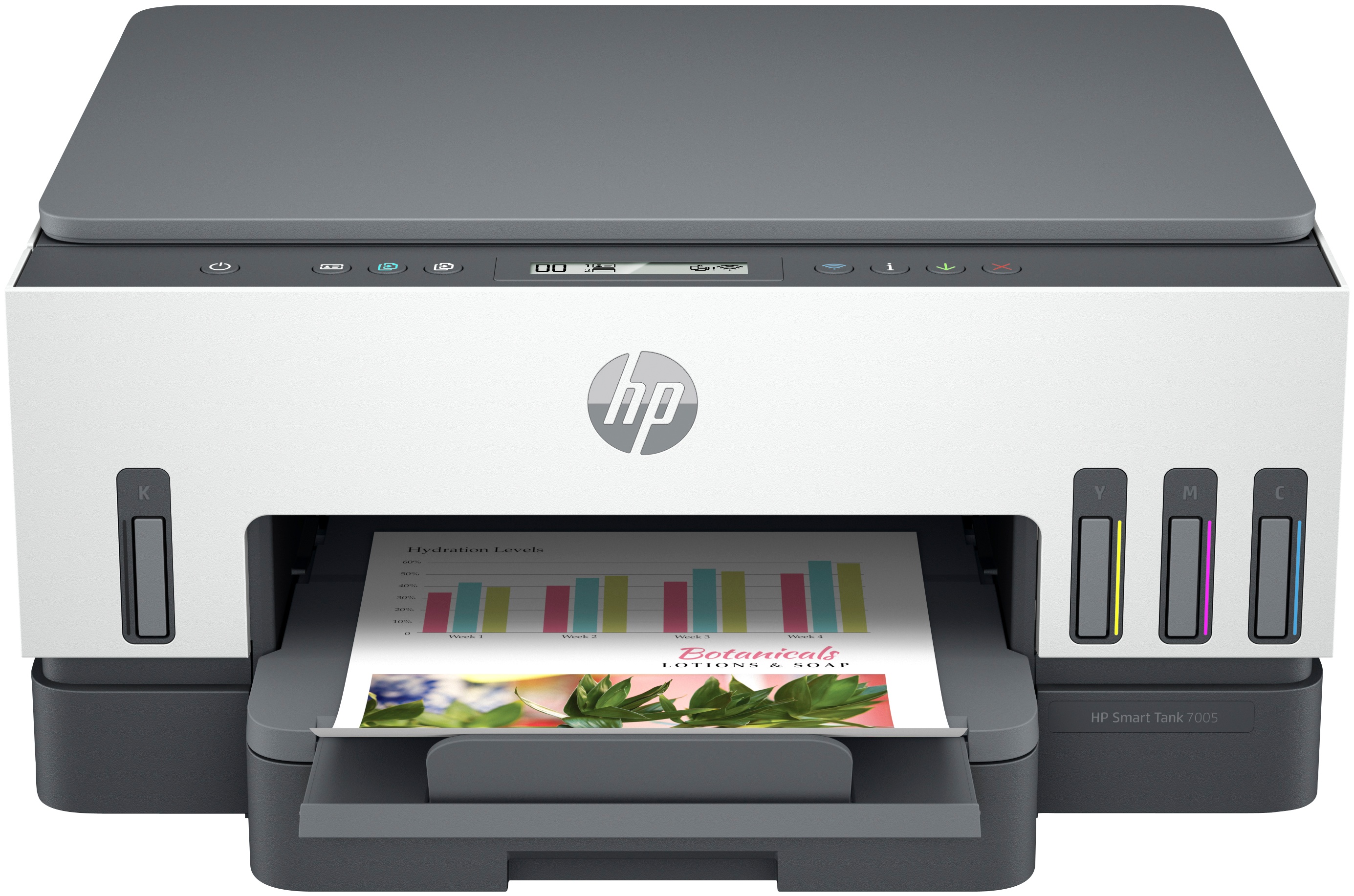 HP Smart Tank 7005 Farb Tinten Multifunktionsdrucker | A4 | 15 S./Min | Duplex | WLAN