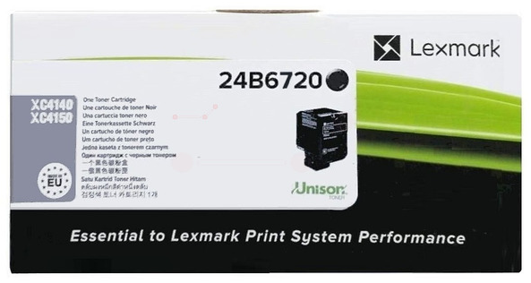 Original Lexmark 24B6720 Toner Schwarz