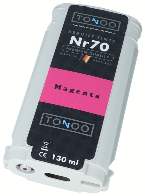Tonoo® Tinte ersetzt HP 70 | C9453A Magenta