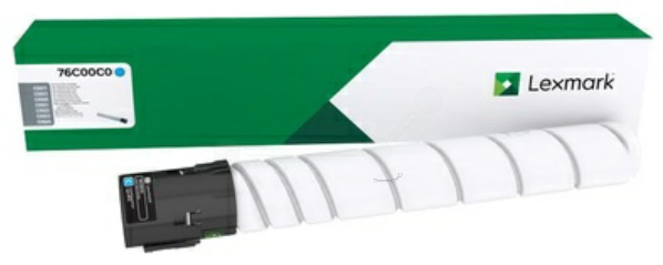 Original Lexmark 76C00C0 Toner Cyan