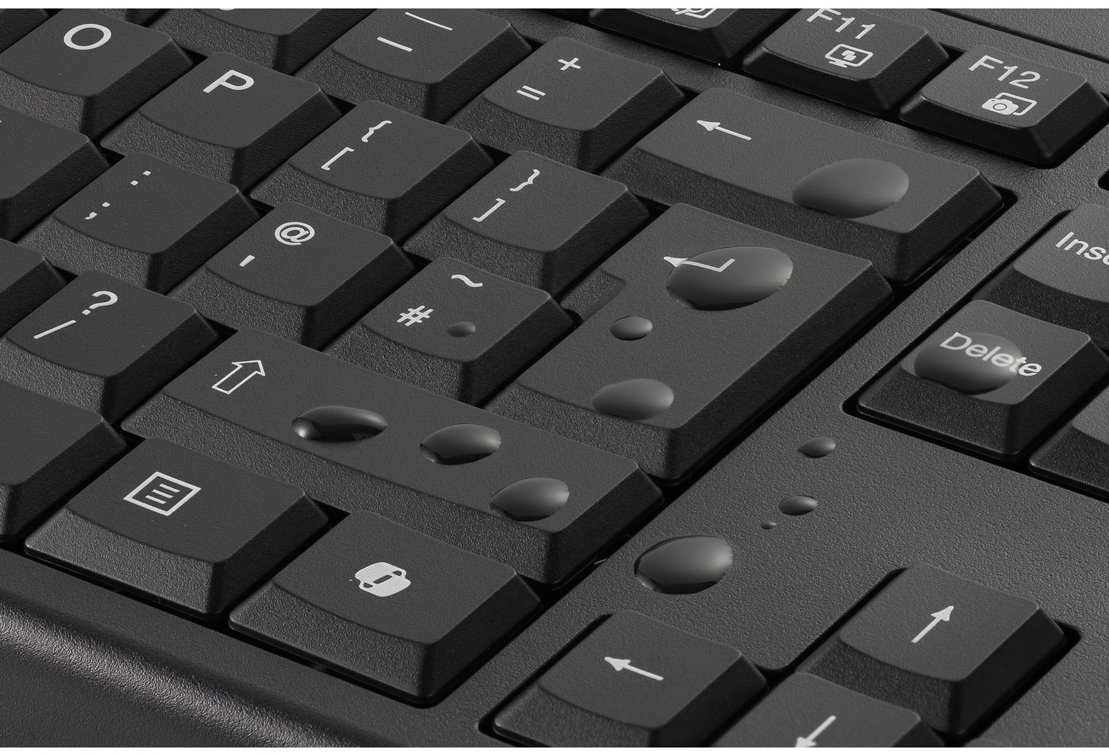 Kensington KM270 EQ Tastatur-Maus-Set | Funk + Bluetooth | QWERTZ (DE) | mit Ziffernblock | Akku | Schwarz