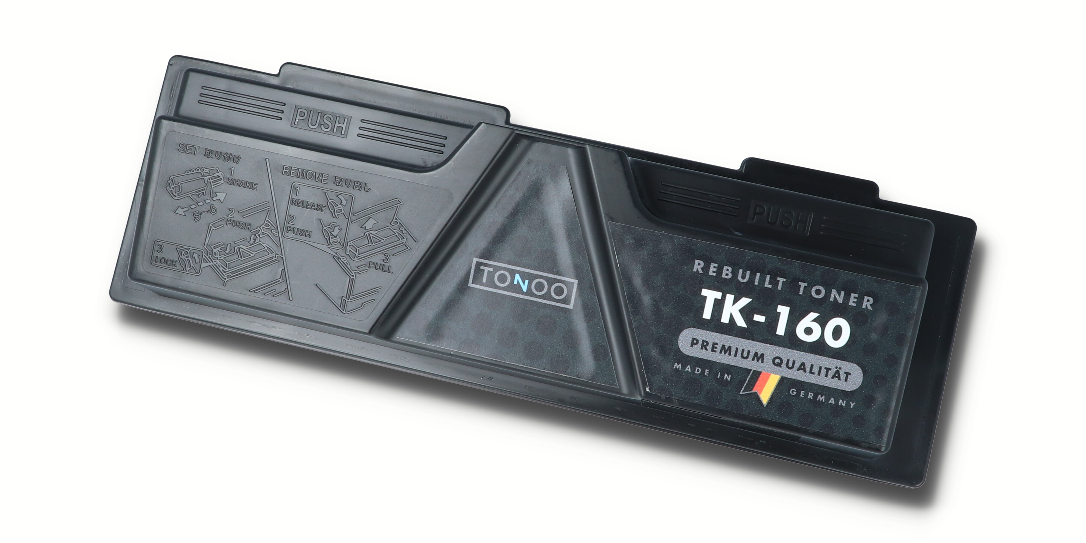Tonoo® Toner ersetzt Kyocera TK160 Schwarz