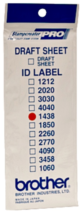 Brother Stempeletikett ID1438 (24 St.) | 14x38 mm