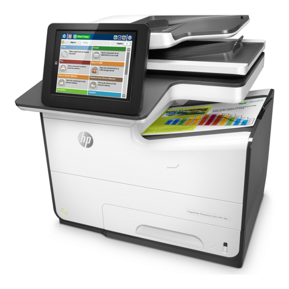 HP PageWide Enterprise Color MFP 586 dn