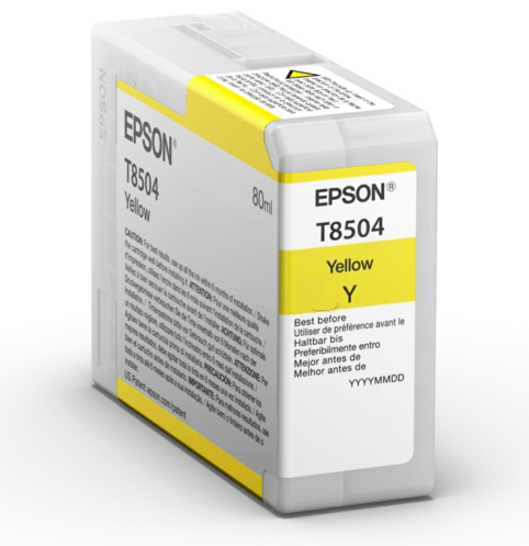 Original Epson C13T850400 | T8504 Tinte Gelb