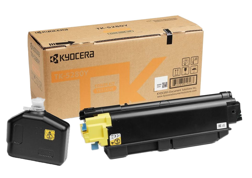 Original Kyocera TK5280Y | 1T02TWANL0 Toner Gelb