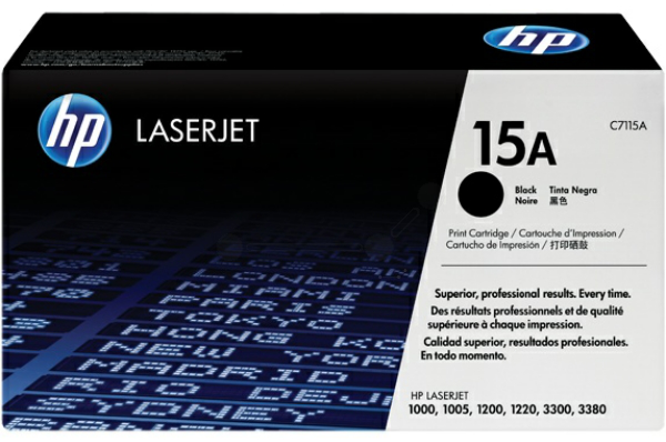 Original HP C7115A / 15A Toner Schwarz