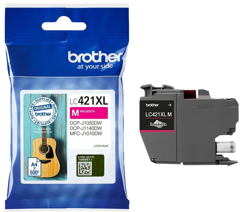 Original Brother LC421XLM Tinte Magenta XL