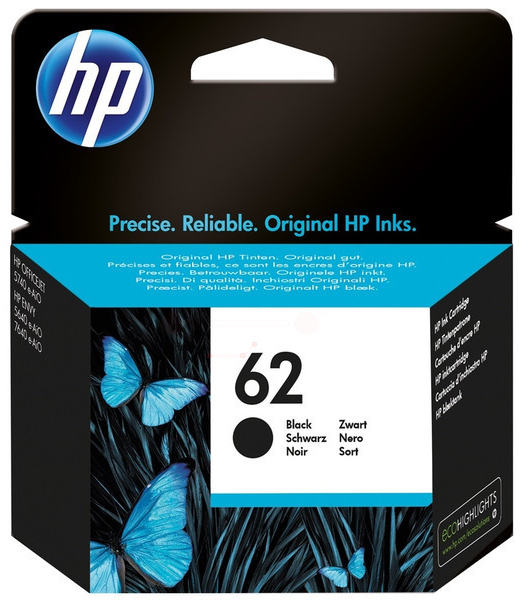 Original HP 62 | C2P04AE Tinte Schwarz