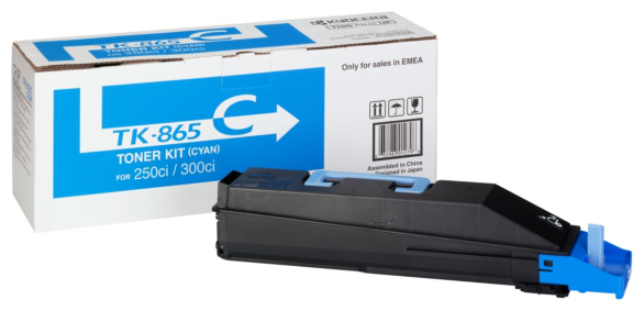 Original Kyocera TK865C | 1T02JZCEU0 Toner Cyan