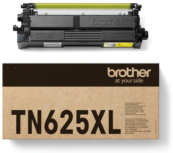 Original Brother TN625XLY Toner Gelb XL