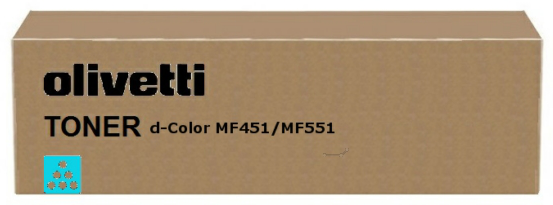 Original Olivetti B0821 Toner Cyan