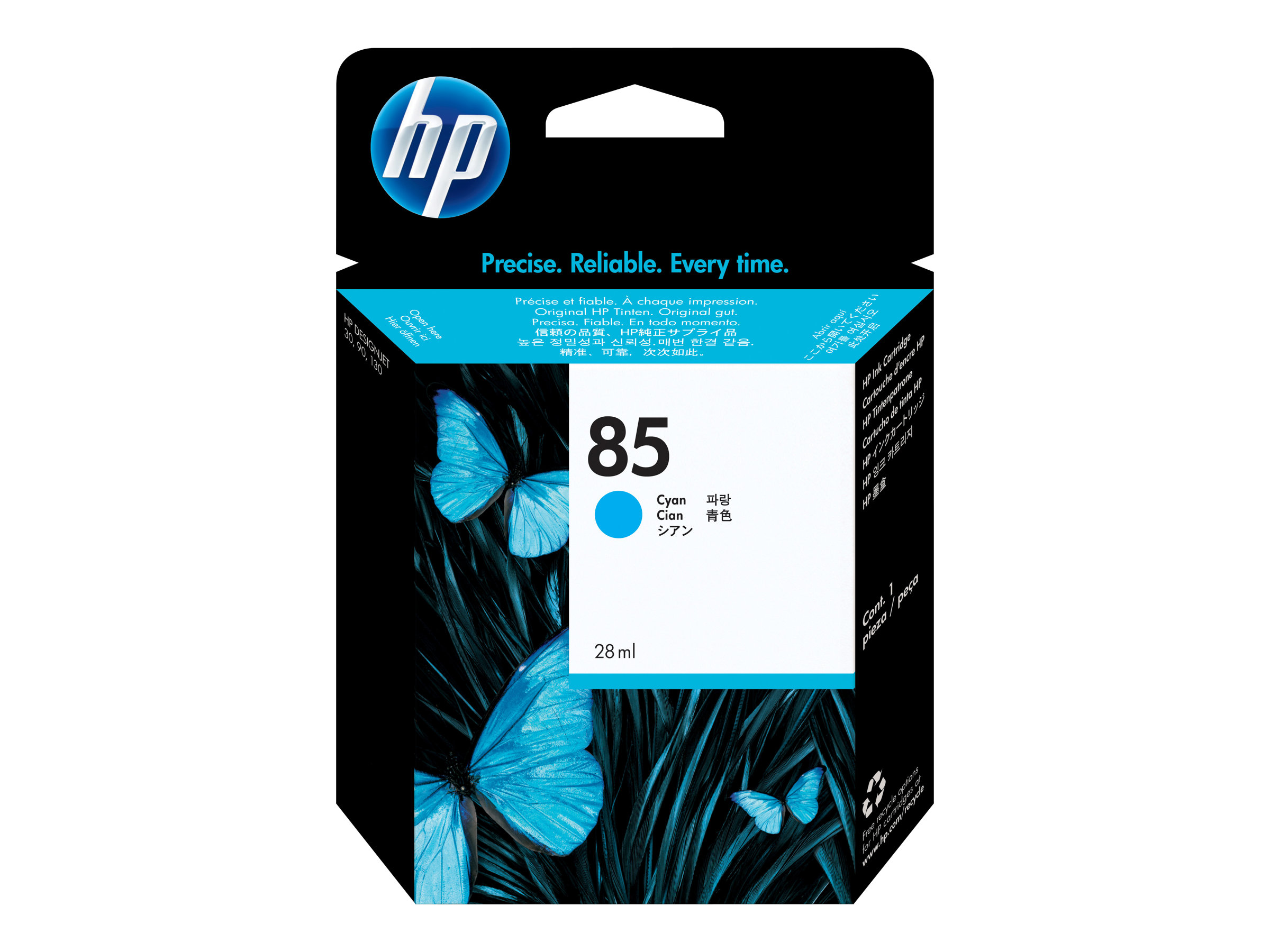 Original HP 85 | C9425A Tinte Cyan ( 2021 )