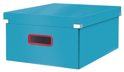 Leitz Aufbewahrungsbox Click & Store Cosy | 32 l | 36,9 x 48,2 x 20 cm | Blau