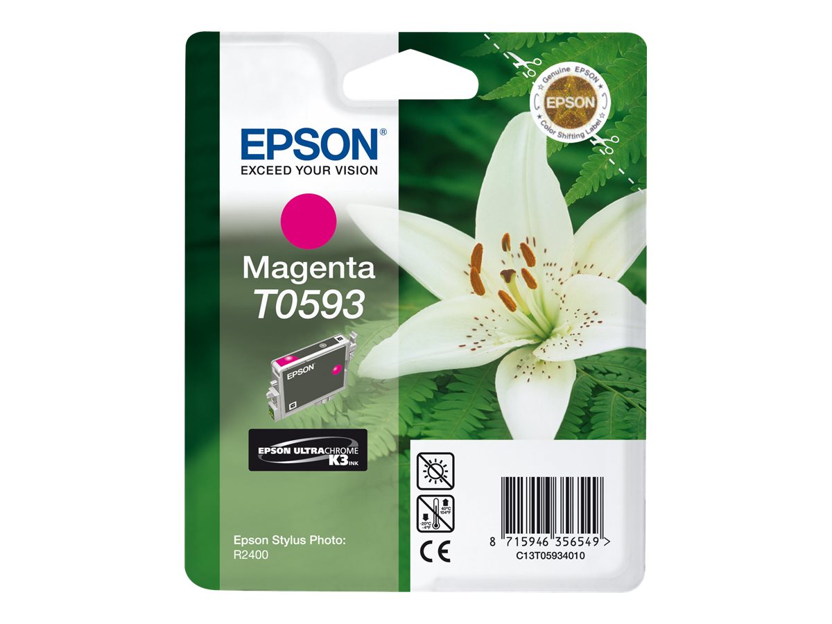 Original Epson T0593 | C13T05934010 Magenta Tintenpatrone ( 2020 )