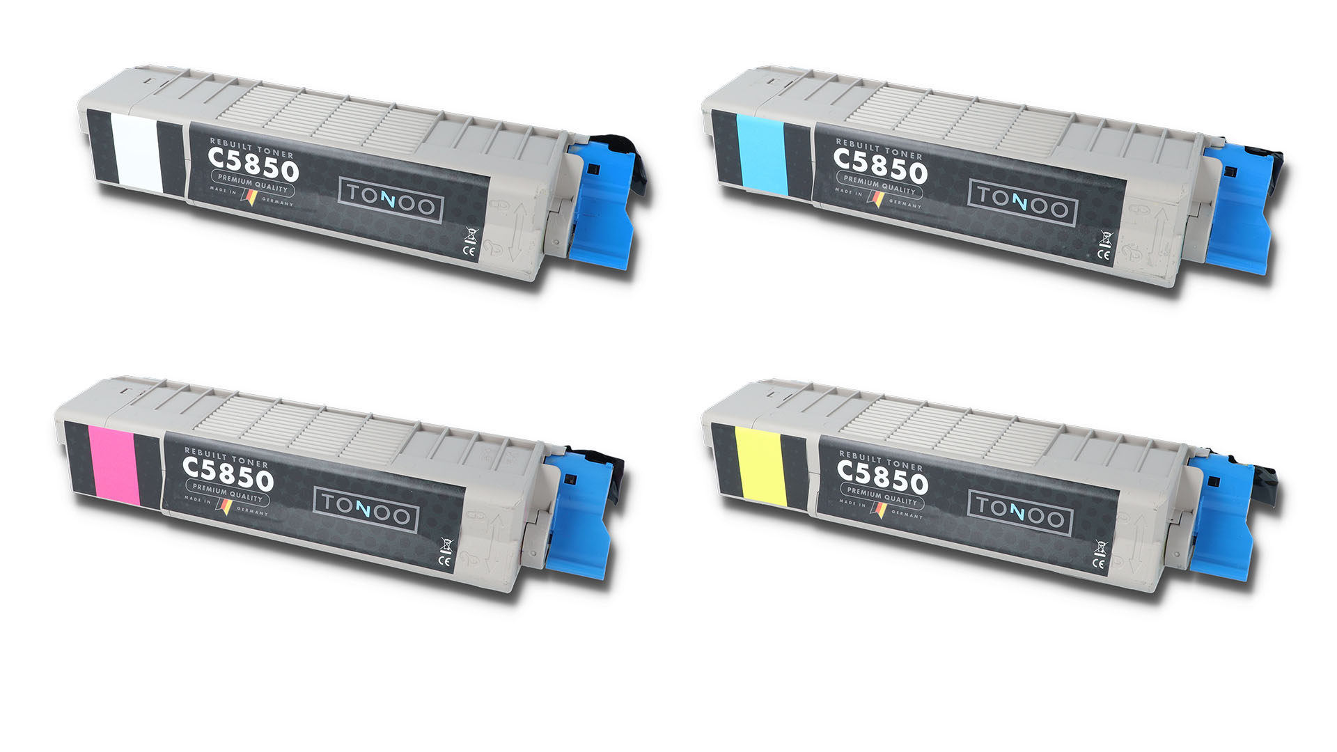 Tonoo® Toner ersetzt OKI C5850 | C5950 | MC560 Spar Set