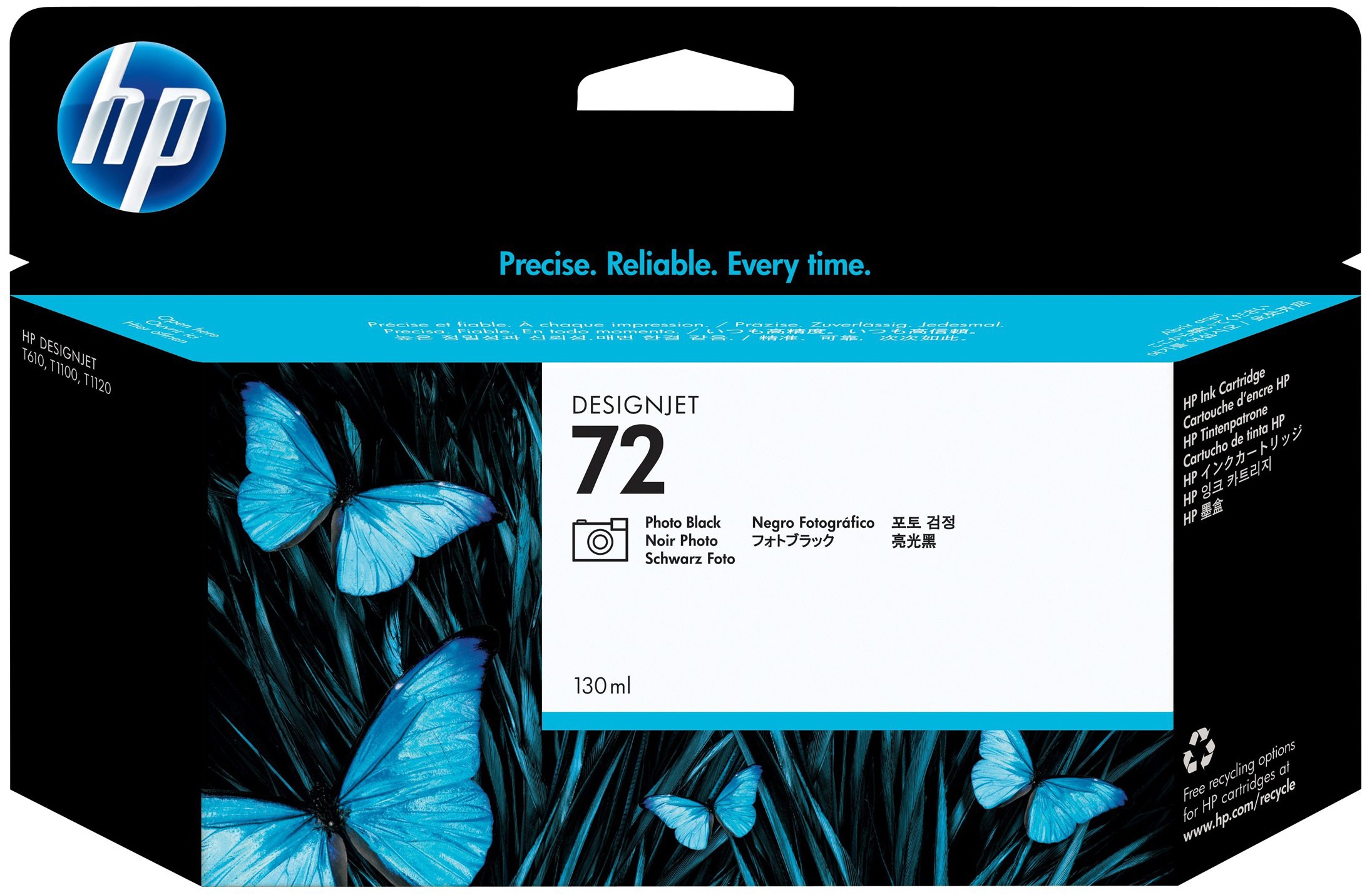 Original HP 72 | C9370A Tinte Foto Schwarz ( 2023 )