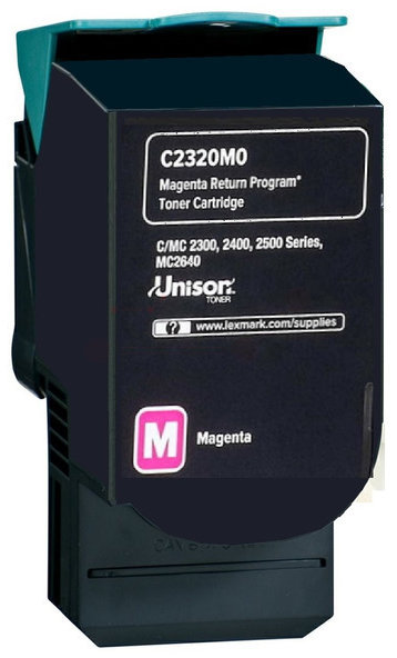 Original Lexmark C2320M0 Toner Magenta
