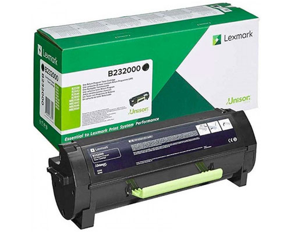 Original Lexmark B232000 Toner Schwarz