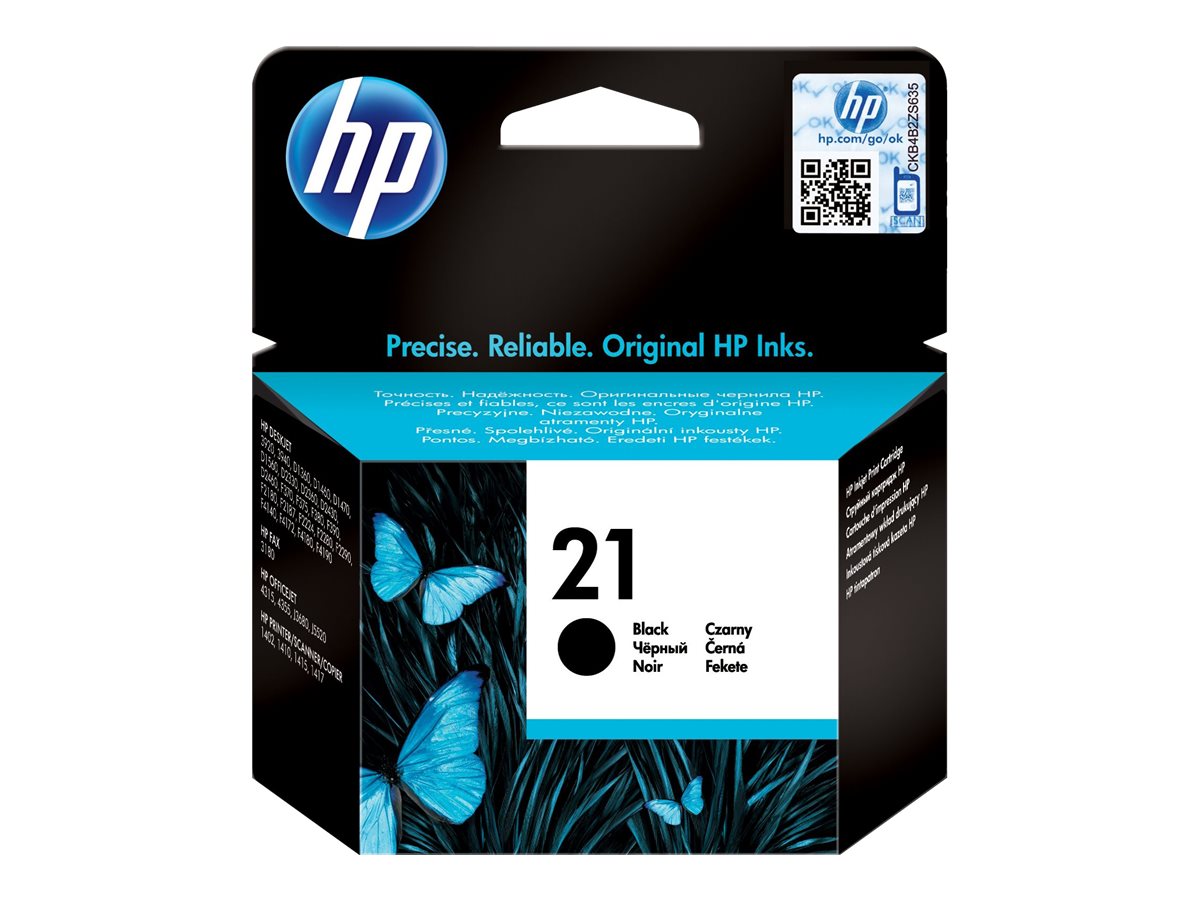 Original HP 21 | C9351AE Tinte Schwarz ( 2025 )