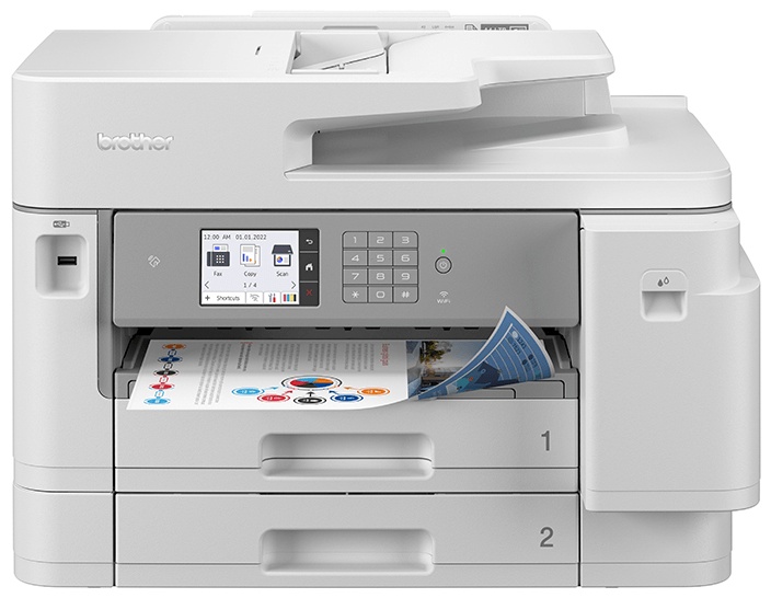 Brother MFC-J5955DW Farb Tinten Multifunktionsdrucker | A3 | 30 S./Min | Duplex | WLAN